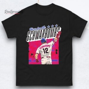 kyle schwarber here for the schwarbomb philadelphia phillies shirt