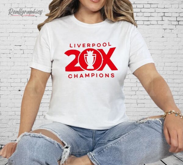 Liverpool Fc 20X Champions Shirt
