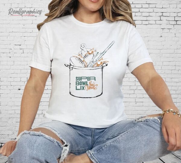 New Orleans Saints Statement Goods Cream NFL Origins New Orleans Crawfish Boil Shirt