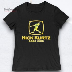 nick kurtz goes yard oakland athletics baseball shirts
