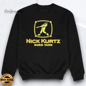 nick kurtz goes yard oakland athletics baseball shirts