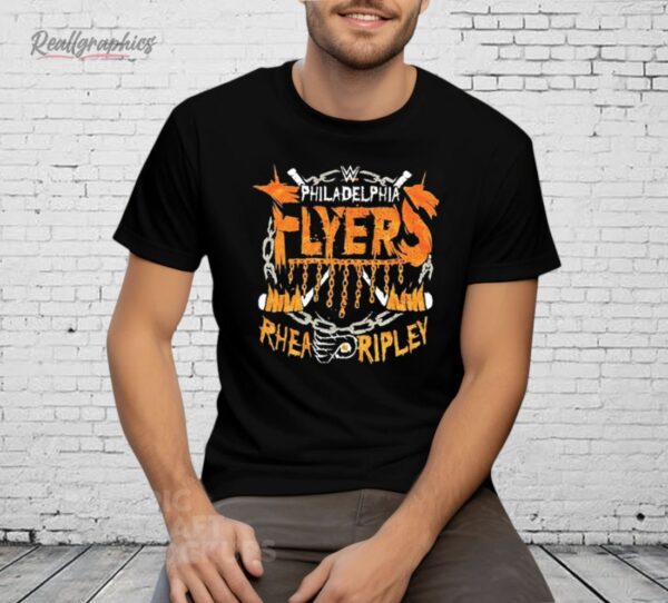 Rhea Ripley Philadelphia Flyers WWE Shirt