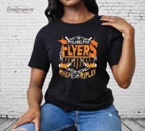 Rhea Ripley Philadelphia Flyers WWE Shirt