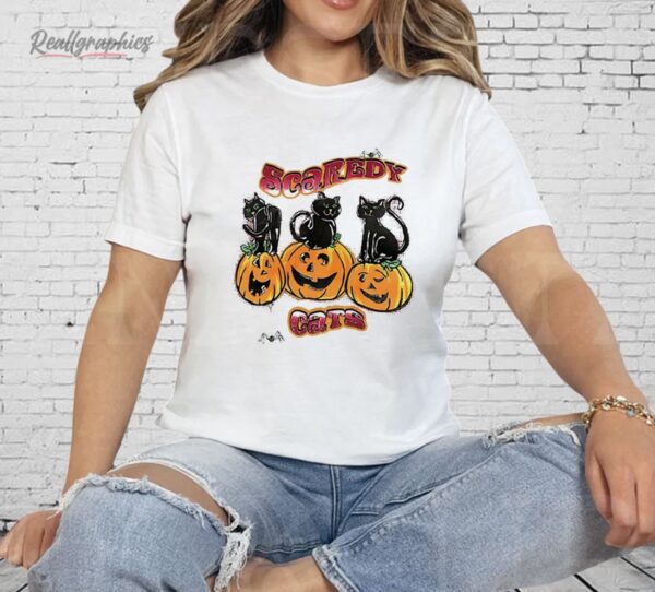 Scaredy Cats Halloween Shirt