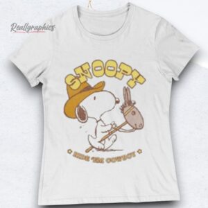 Snoopy Ride Em Cowboy Shirts