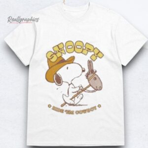 Snoopy Ride Em Cowboy Shirts