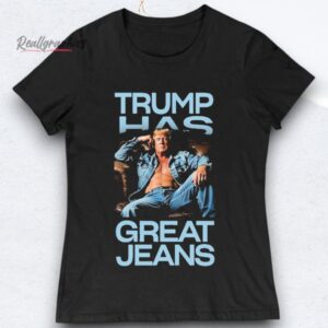 sofa trump has great jeans shirts