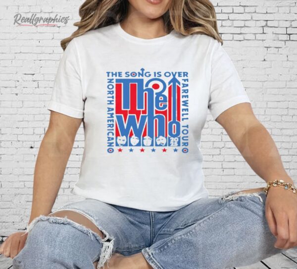 The Who North American Farewell Tour 2025 Shirt