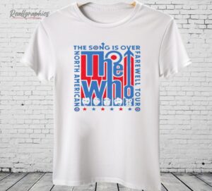 The Who North American Farewell Tour 2025 Shirt