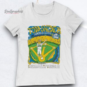 Todd Snider Summer Classic August 2025 Tour Shirts
