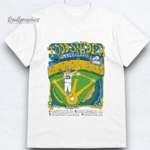 Todd Snider Summer Classic August 2025 Tour Shirts
