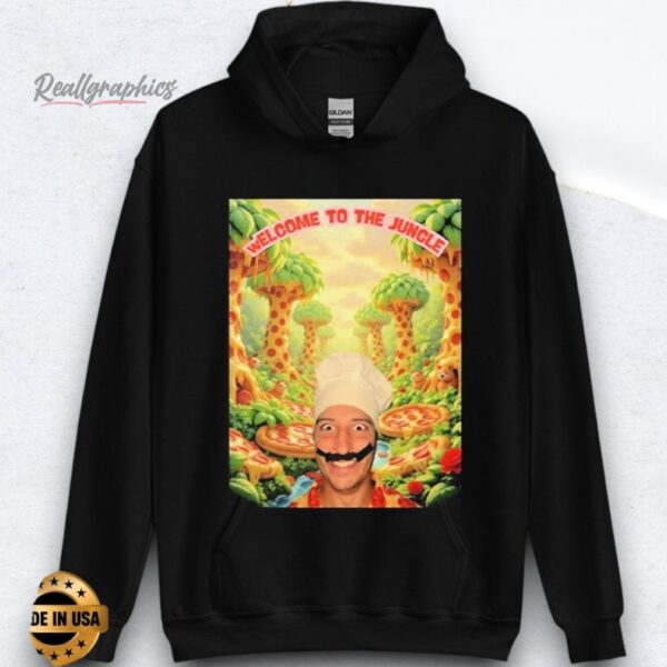 Tony Pepperoni Welcome To The Jungle Pizza Shirts