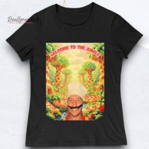 Tony Pepperoni Welcome To The Jungle Pizza Shirts