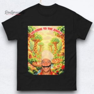 Tony Pepperoni Welcome To The Jungle Pizza Shirts