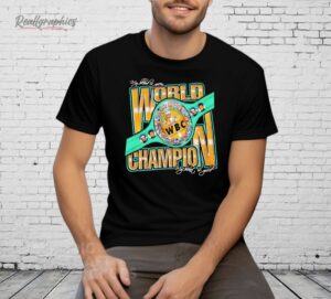 WBC World Champion My Blood Is Green My Heart Gold Boxing Shirt