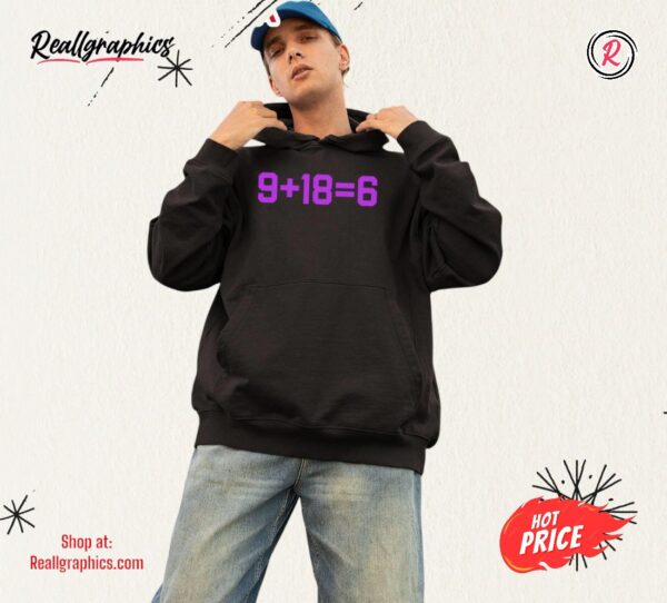9+186 Vikings Football Equation Shirt