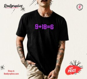 9+186 Vikings Football Equation Shirt