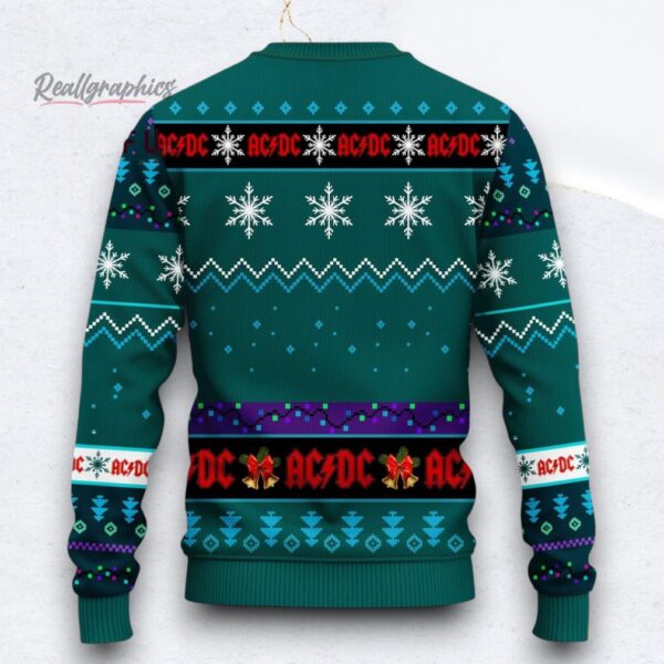 ACDC Band Logo Music Ugly Christmas Sweater