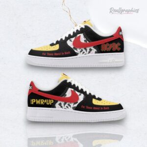 Acdc For Those About To Rock Music Air Force Shoes