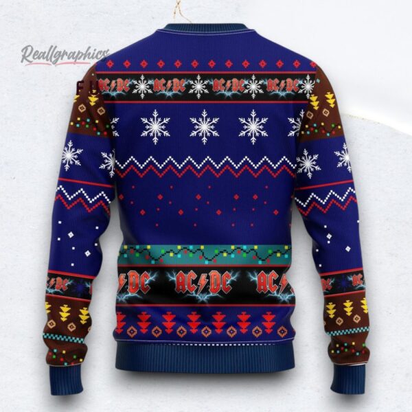 ACDC Rock Music Ugly Christmas Sweater