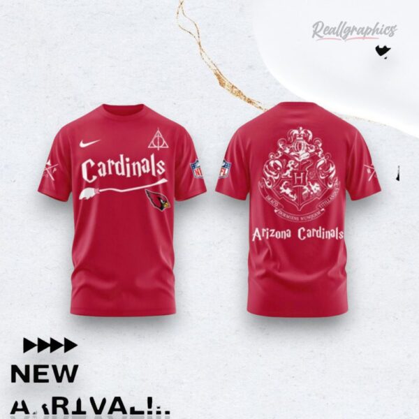 Arizona Cardinals Football Team X Harry Potter Night Unisex 3D Over Printed Shirt