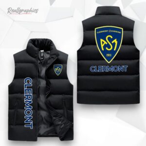 asm clermont auergne sleeeless puffer jacket 1 mtybvb