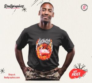 Axolotl Fire Metal Shirt