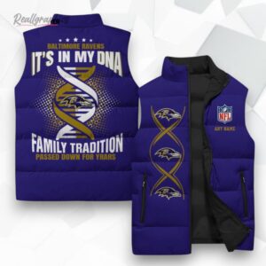 baltimore raens nfl sleeeless puffer jacket 1 rgpyam