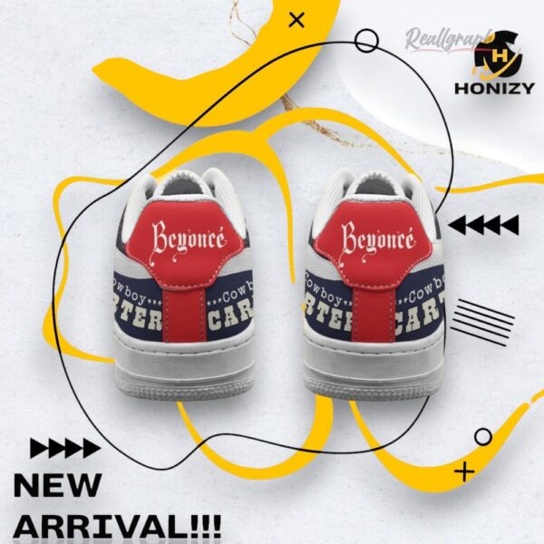 Beyonce Singer Cowboy Carter Music I Love This Land Fan AF Sneaker