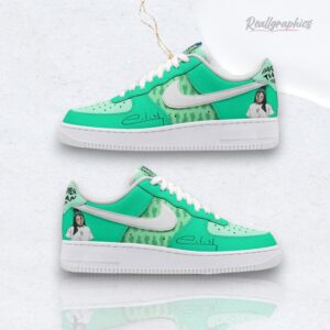 Billie Eilish Happy Than Ever Music Singer Air Force Shoes