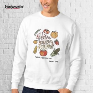 Billy Strings And Bryan Sutton With Royal Masat Farm Fresh With Dates Sept 25 Shirt