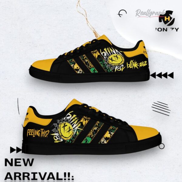 Blink 182 Band Pop Punk Music Band Stan Smith Shoes