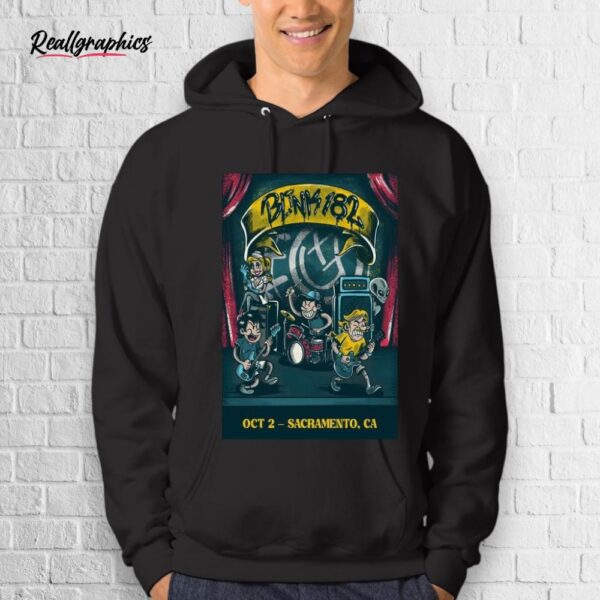 Blink 182 Oct 2 2025 Aftershock Festival in Sacramento CA Shirt