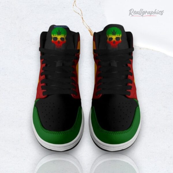Bob Marley Music Singer One Love Of Reggae Era Air High Top Sneaker Boots