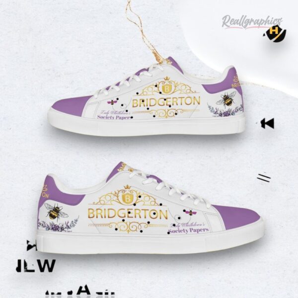 Briderton Wisteria Lady Whistledowns Society Paper Music Stan Smith Shoes