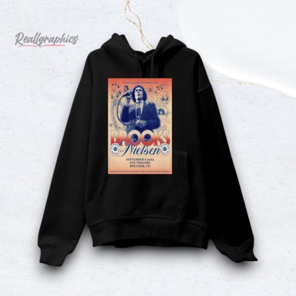 Brooks Nielsen 9 6 2025 Boulder CO Poster Shirt