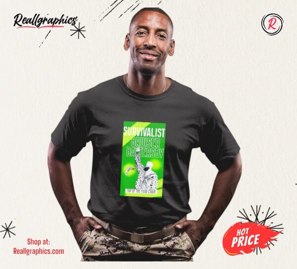 Bruiser Battersby Green Survivalist Shirt