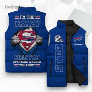 buffalo bills nfl sleeeless puffer jacket 1 g86jkf