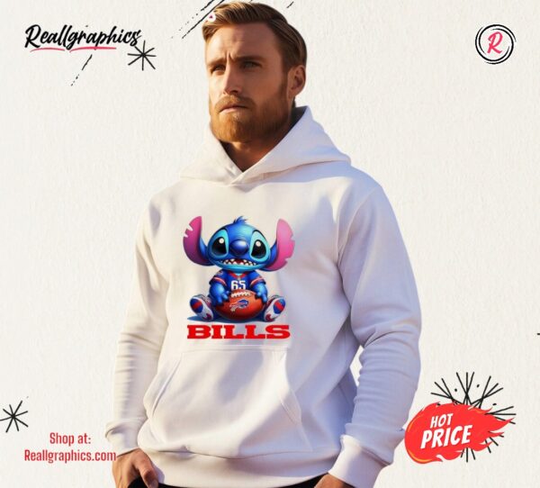 Buffalo Bills Nfl Stitch Cartoon Football Shirt