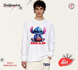 Buffalo Bills Nfl Stitch Cartoon Football Shirt