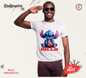 Buffalo Bills Nfl Stitch Cartoon Football Shirt
