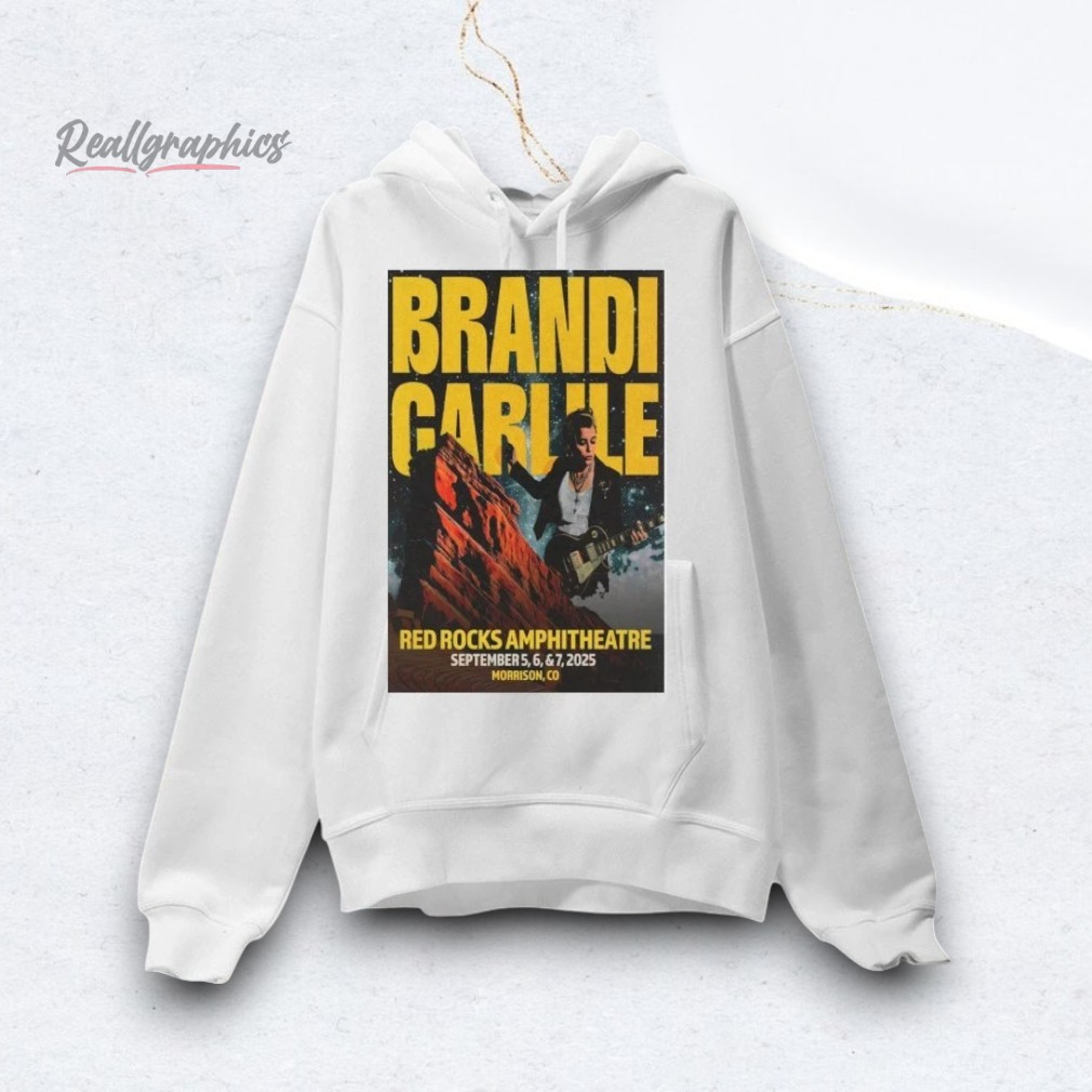 Carlile 2025 Red Rocks Show Poster Shirt Carlile 2025 Red Rocks Show Poster Shirt