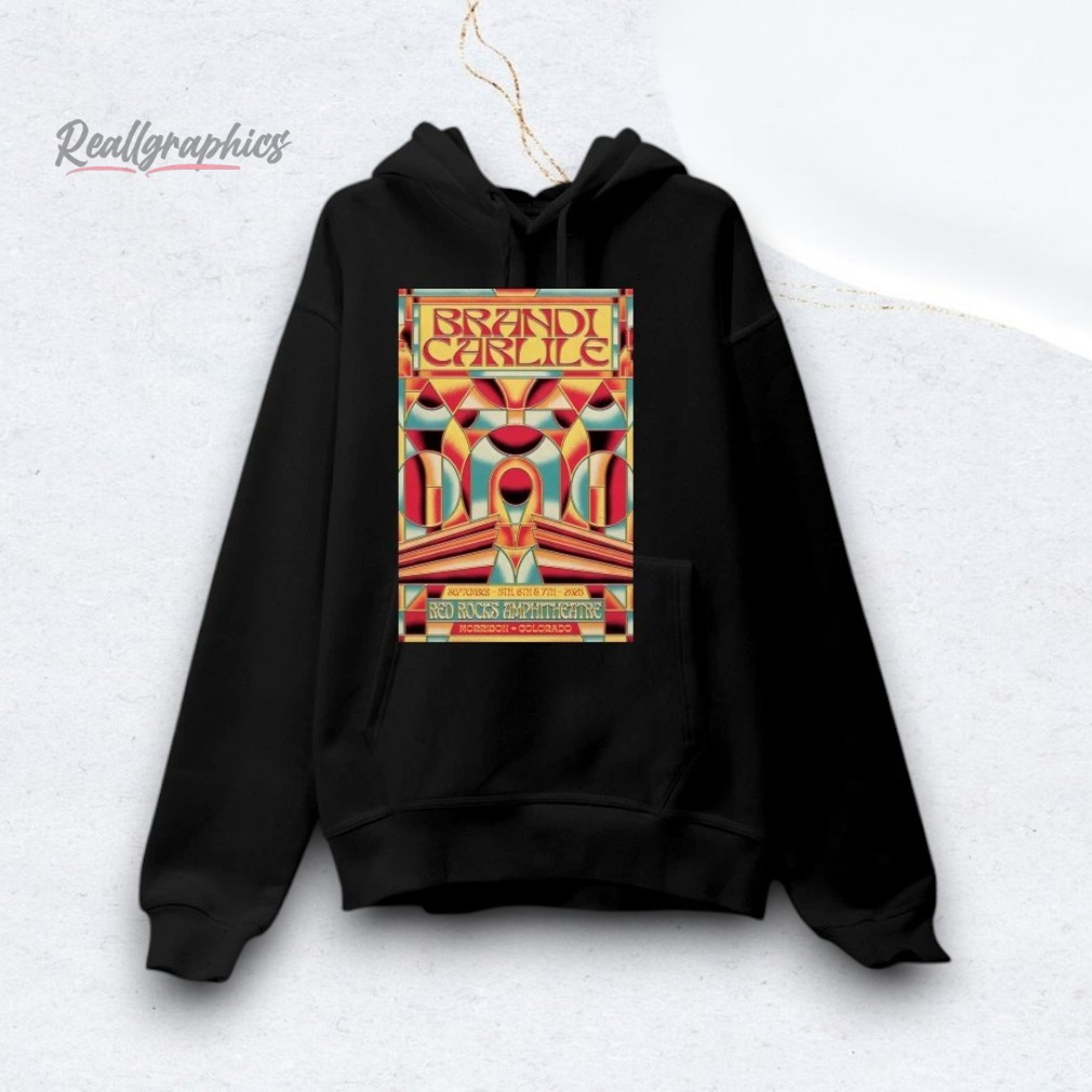 Carlile Tour Red Rocks 2025 Poster Shirt Carlile Tour Red Rocks 2025 Poster Shirt