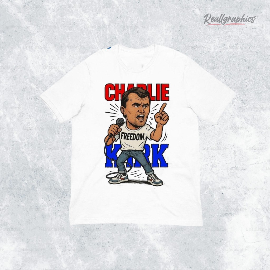 Charlie Kirk Freedom Caricature Shirt Charlie Kirk Freedom Caricature Shirt