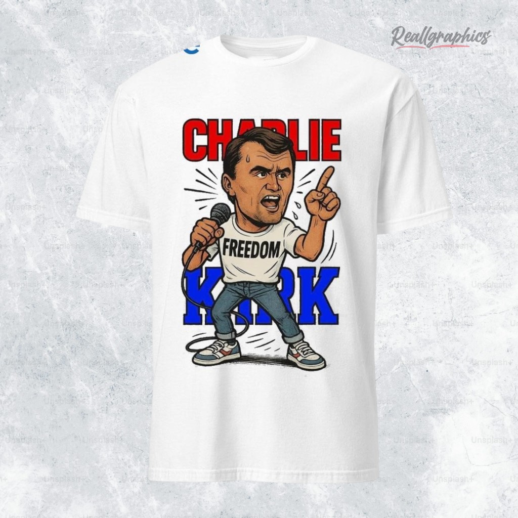 charlie-kirk-freedom-caricature-shirt-4_bjpaqe Charlie Kirk Freedom Caricature Shirt