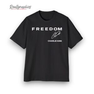 charlie kirk red freedom shirt 1 pe3nnt 1