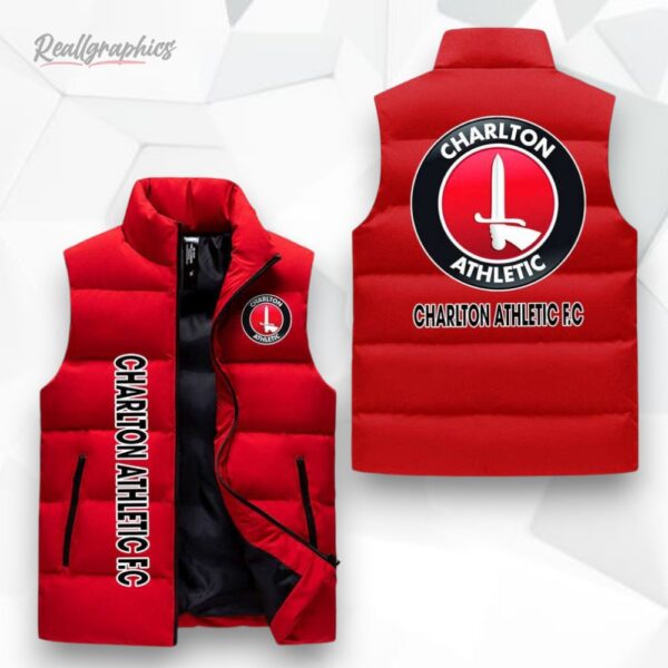 charlton athletic f.c sleeeless puffer jacket 1 clespx