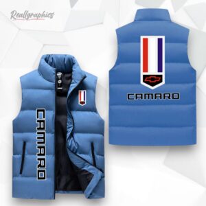cherolet camaro sleeeless puffer jacket 1 mhik36