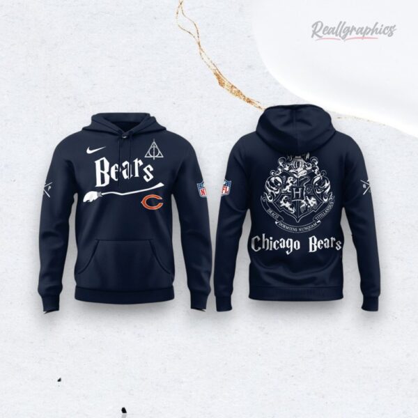 Chicago Bears Nfl Football Team X Harry Potter Night Unisex 3D Over Printed Shirt