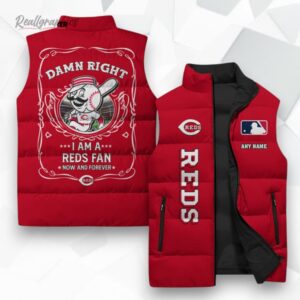 cincinnati reds mlb sleeeless puffer jacket 1 mmgjtq